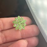 Peinecillo flor verde lima
