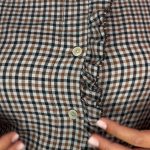 Camisa cuadritos azules
