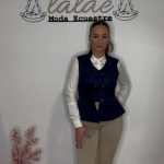 Chalequillo doble botonadura azul marino