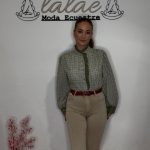 Camisa a cuadros verde