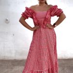 Bata vichy roja